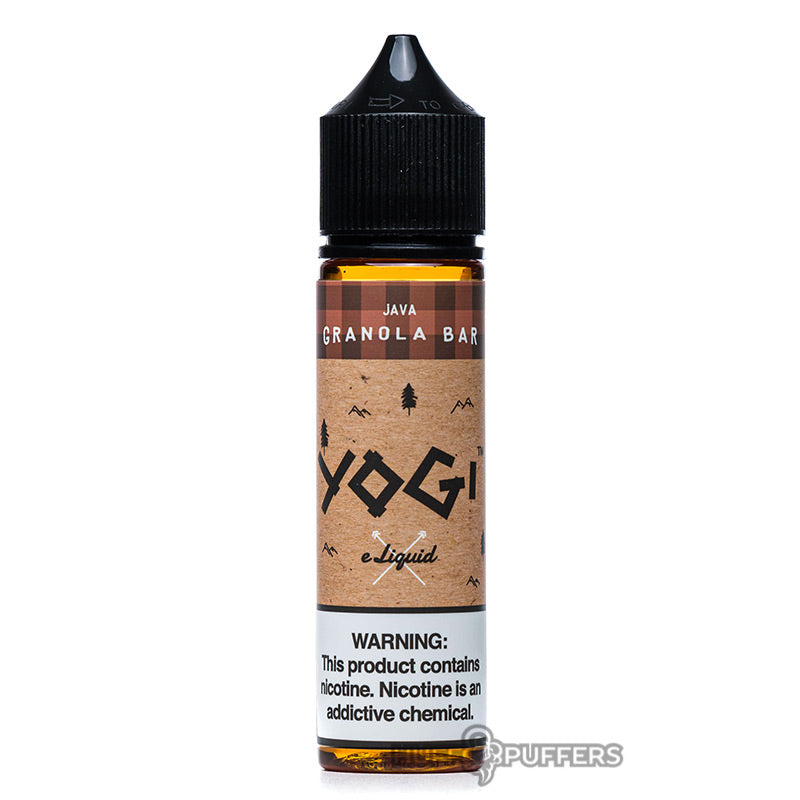 yogi java granola bar 60ml e-juice bottle