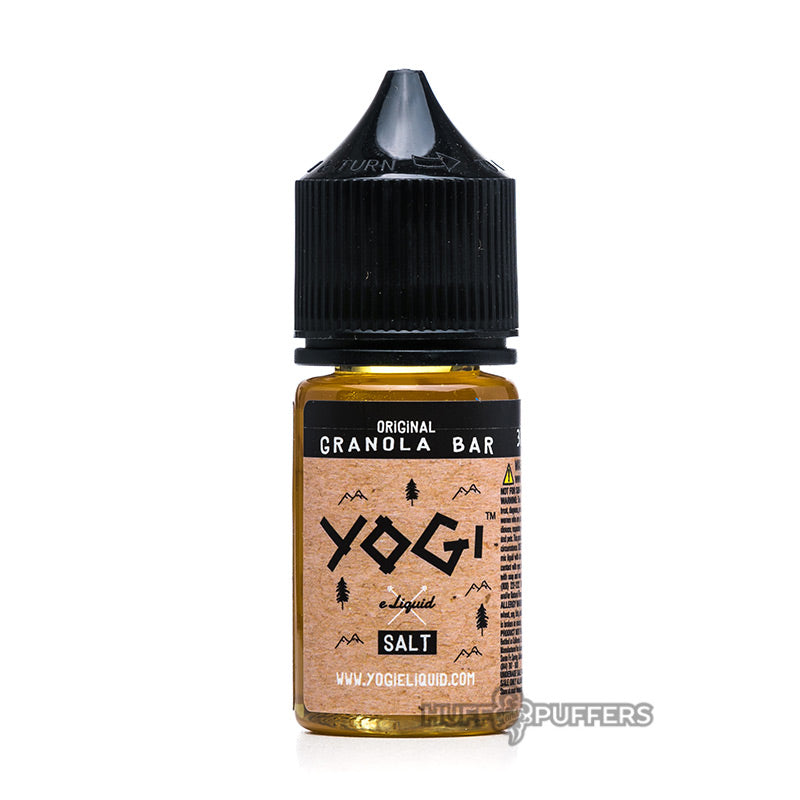 yogi salt original granola bar 30ml e-juice bottle