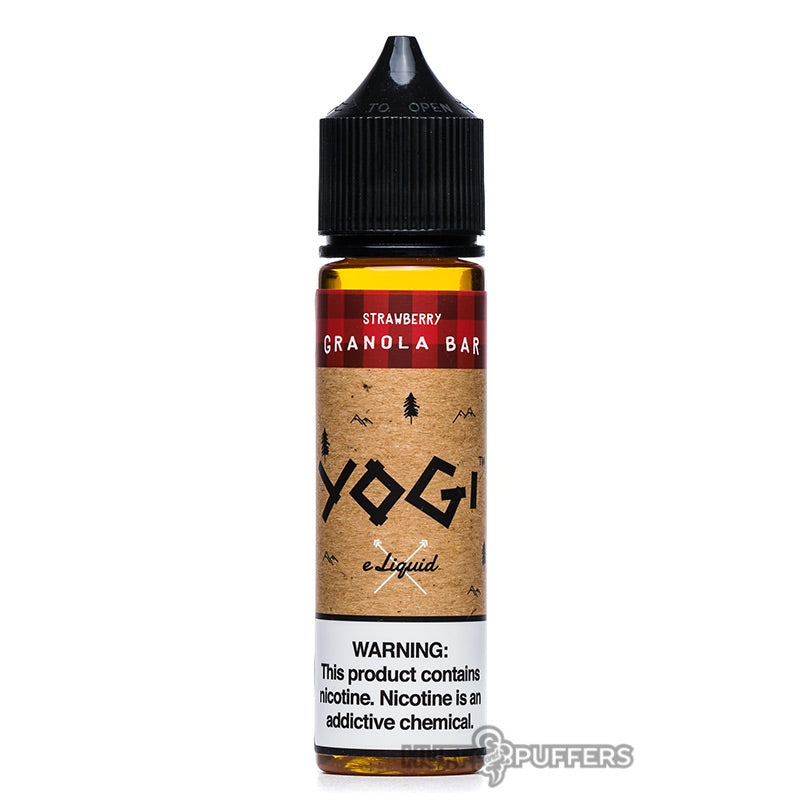 yogi strawberry granola bar 60ml e-juice bottle