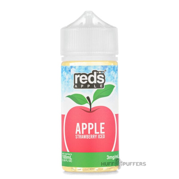 7-Daze-Reds-strawberry-apple-iced-e-juice-100mL Daze - Reds Strawberry Apple Iced 100mL