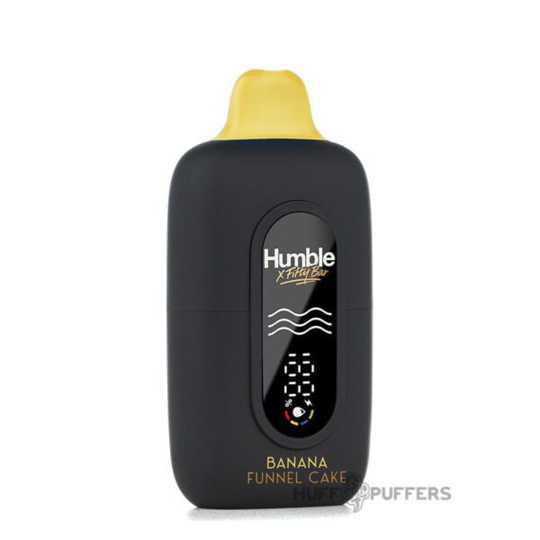 Banana-Funnel-Cake-Fifty-Bar-X-Humble-Disposable-Vape Banana Funnel Cake Fifty Bar x Humble Disposable Vape