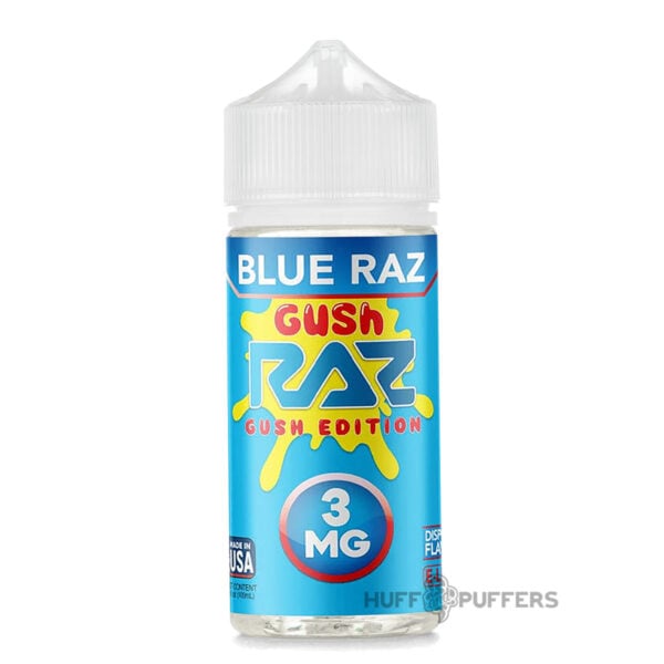 Blue-Raz-Gush-Raz-E-Juice-Pod-Juice Blue Raz Gush RAZ Gush Edition E-Juice 100ml