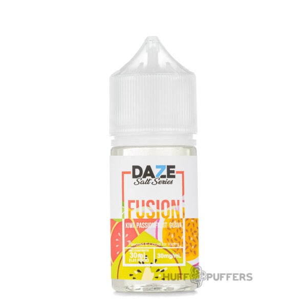 Daze-Fusion-Salt-kiwi-passionfruit-guava Daze Fusion Salt Kiwi Passionfruit Guava 30ml e-juice bottle