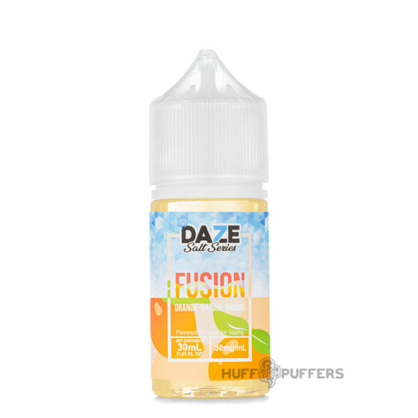 Daze-Fusion-Salt-orange-cream-mango-iced Daze Fusion Salt Orange Cream Mango Iced 30ml e-juice bottle