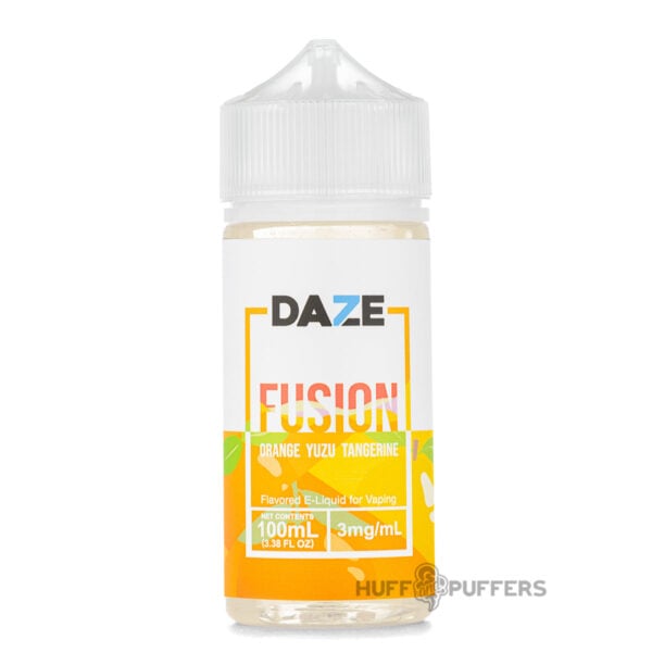 Daze-Fusion-orange-yuzu-tangerine-e-juice Daze Fusion Orange Yuzu Tangerine 100ml e-juice bottle