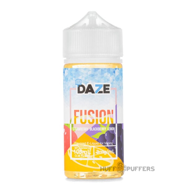 Daze-Fusion-strawberry-blackberry-lemon-iced-e-juice Daze Fusion Strawberry Blackberry Lemon Iced 100ml e-juice bottle