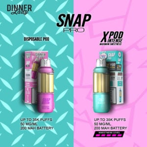 Dinner Lady Snap Pro Pod features