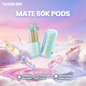 Geek Bar Mate 60K Disposable Vape Features