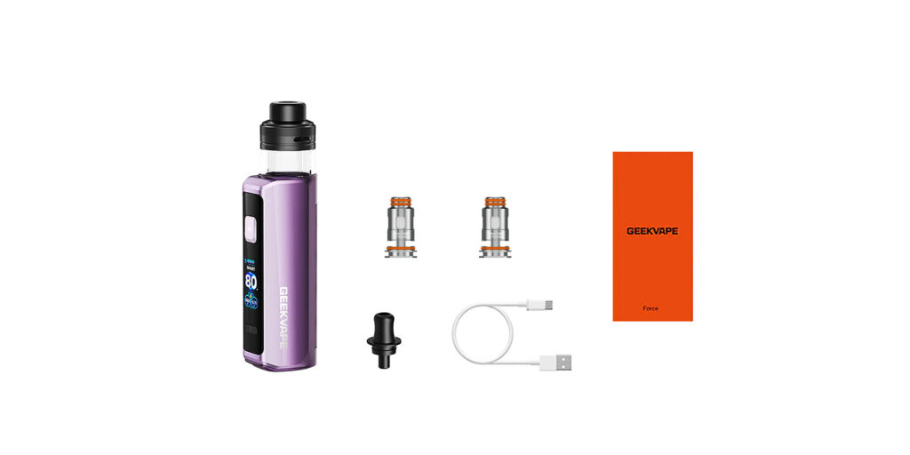 Geekvape Aegis Force Pod System package contents