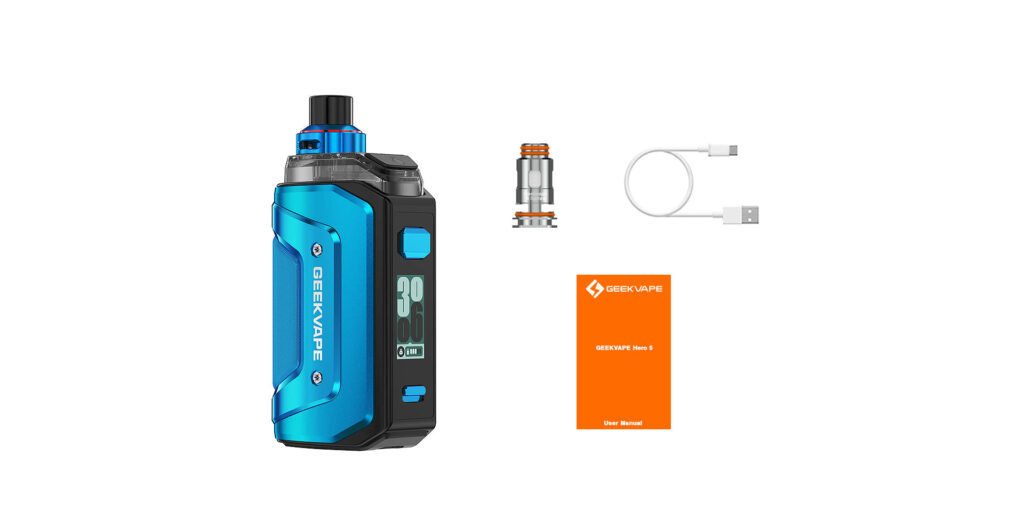 Geekvape Aegis Hero 5 Pod System package contents
