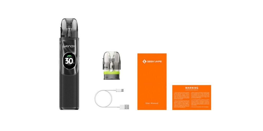 Geekvape Wenax Q2 Pod System package contents