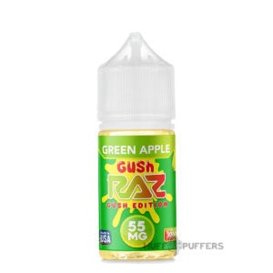Green-Apple-Gush-Raz-Salt-E-Juice-Pod-Juice Green Apple Gush RAZ Salt Gush Edition E-Juice 30mL