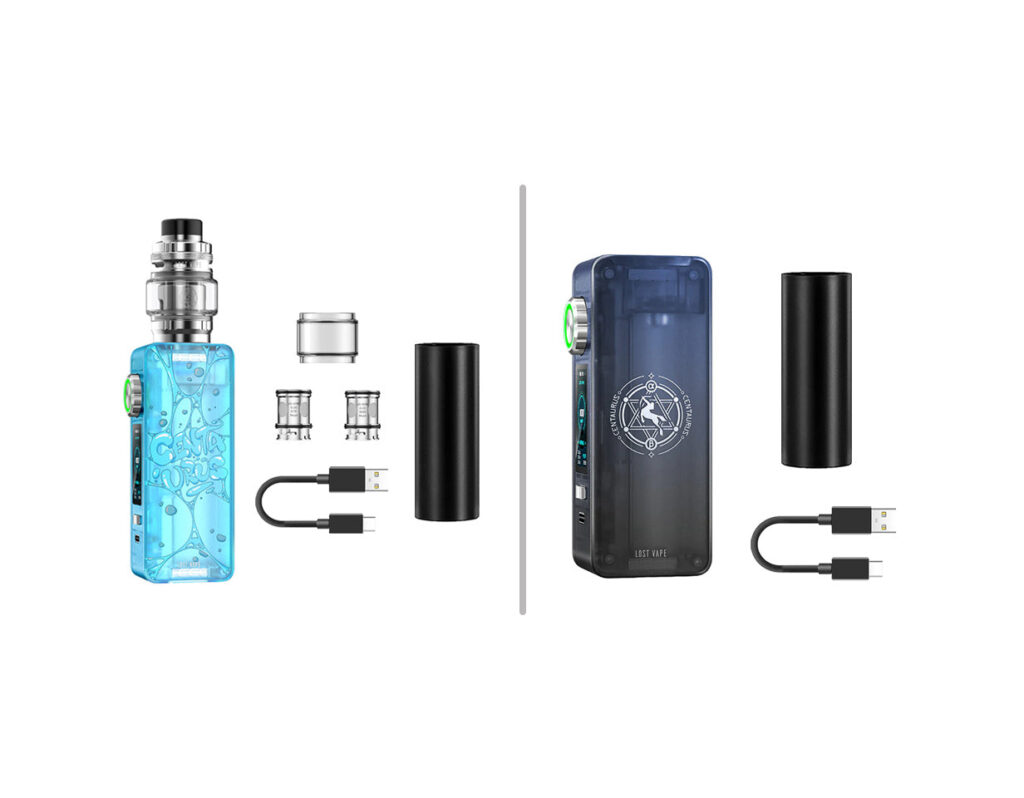 Lost Vape Centaurus N100 Kit contents