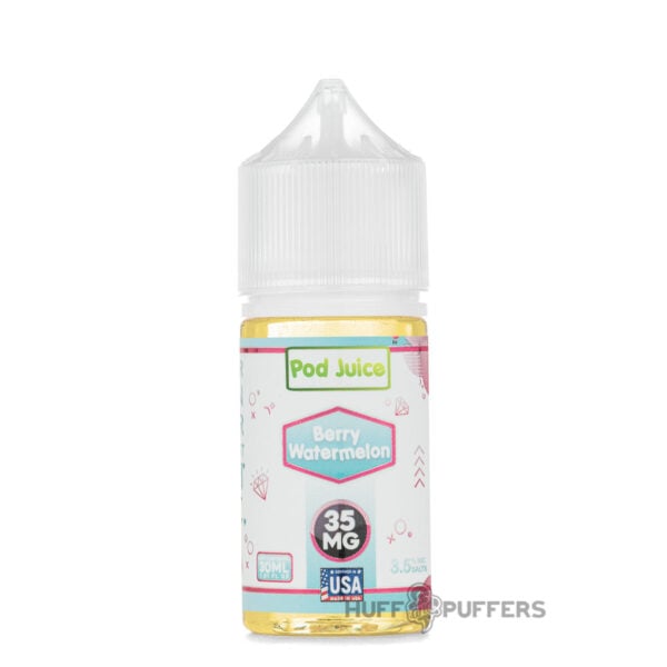 Pod-Juice-Berry-Watermelon Berry Watermelon Pod Juice Salt Nicotine E-Juice 30mL