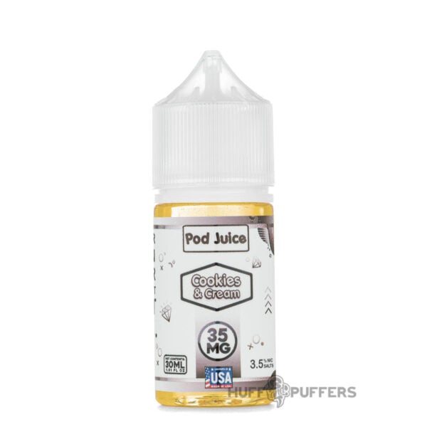Pod-Juice-Cookies-and-Cream Cookies and Cream Pod Juice Salt Nicotine E-Juice 30ml