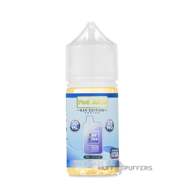 Pod-Juice-PJ5000-Blue-Razz-Ice-30ml Pod Juice PJ5000 Blue Razz Ice Salt Nicotine E-Juice 30ml