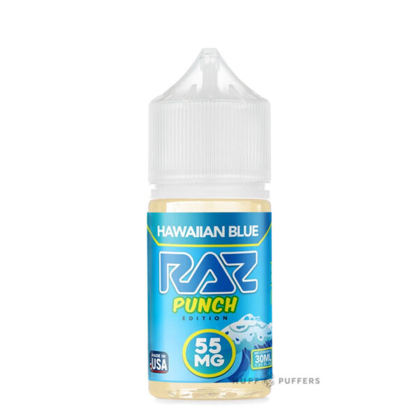 Pod-Juice-X-Raz-punch-edition-hawaiian-blue-punch-salt Pod Juice X RAZ Salt Hawaiian Blue Punch salt nicotine e-juice