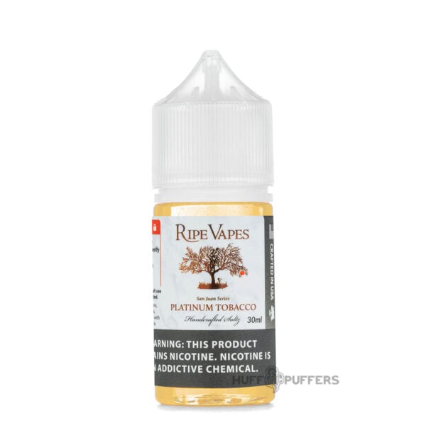 Ripe-Vapes-Platiunum-Tobacco-Salt-Nic-30mL Ripe Vapes Platinum Tobacco Salt Nicotine E-Juice 30ml San Juan Series