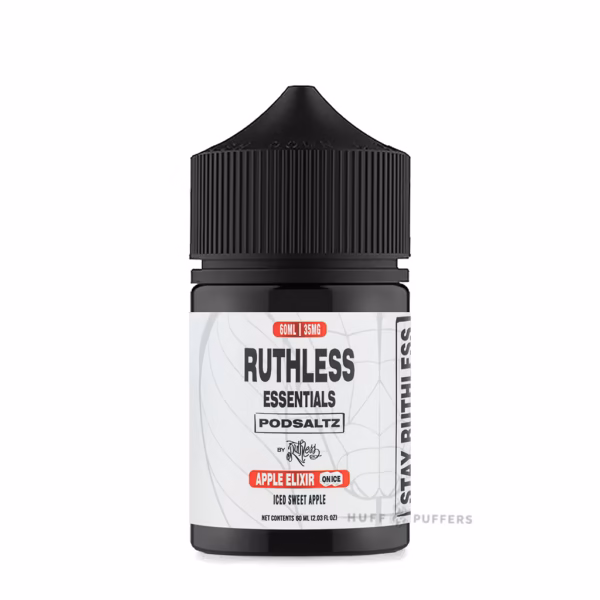 Ruthless Essentials Podsaltz apple elixir on Ice 60mL Ruthless Podsaltz Apple Elixir on Ice 30mL