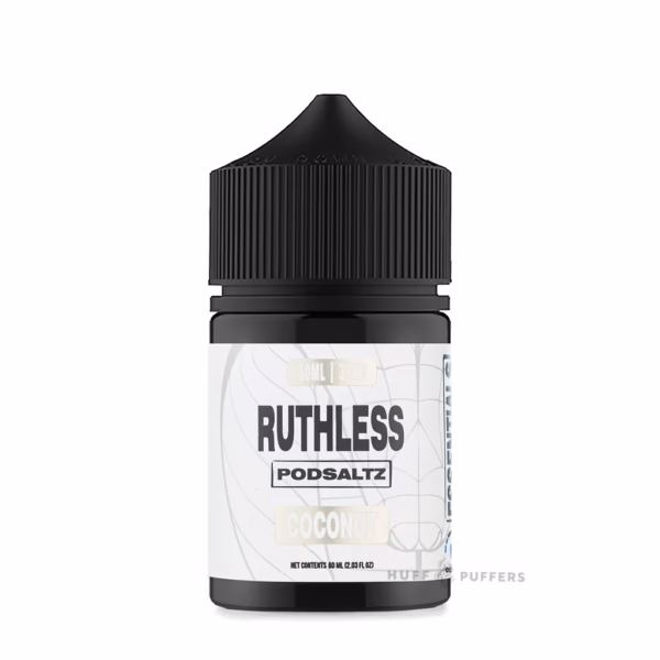 Ruthless Podsaltz coconut 60mL Ruthless Podsaltz Coconut Salt Nicotine E-Juice 60ml