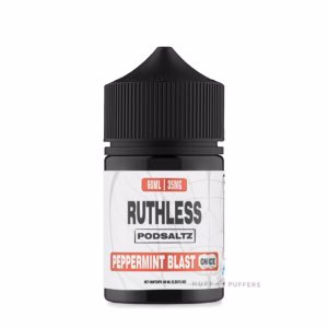 Ruthless Podsaltz Peppermint Blast on Ice Salt Nicotine E-Juice 60ml