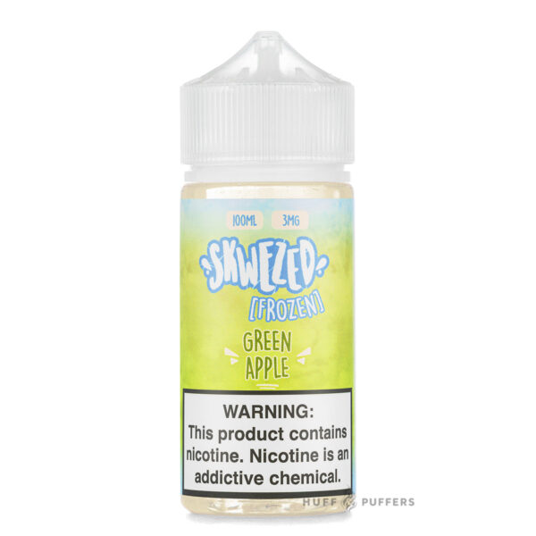 Green Apple ICE - Skwezed E-Juice - 100mL $10.99
