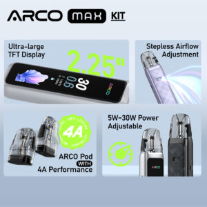 Smok Arco Max Pod System features