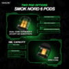 Smok Nord 6 Pod features