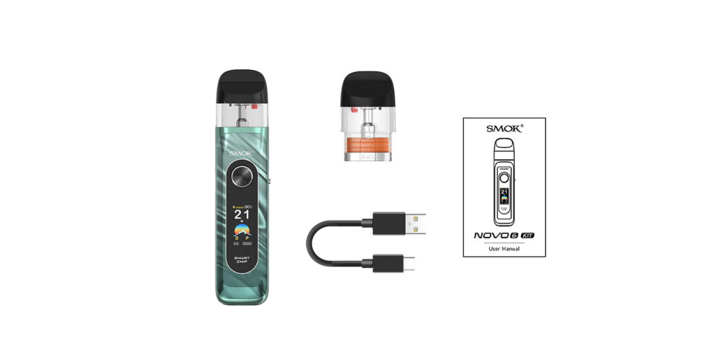 Smok Novo 6 Pod System package contents