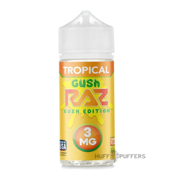 Tropical-Gush-Raz-E-Juice-Pod-Juice Tropical Gush RAZ Gush Edition E-Juice 100ml