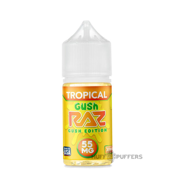 Tropical-Gush-Raz-Salt-E-Juice-Pod-Juice Tropical Gush RAZ Salt Gush Edition E-Juice 30mL