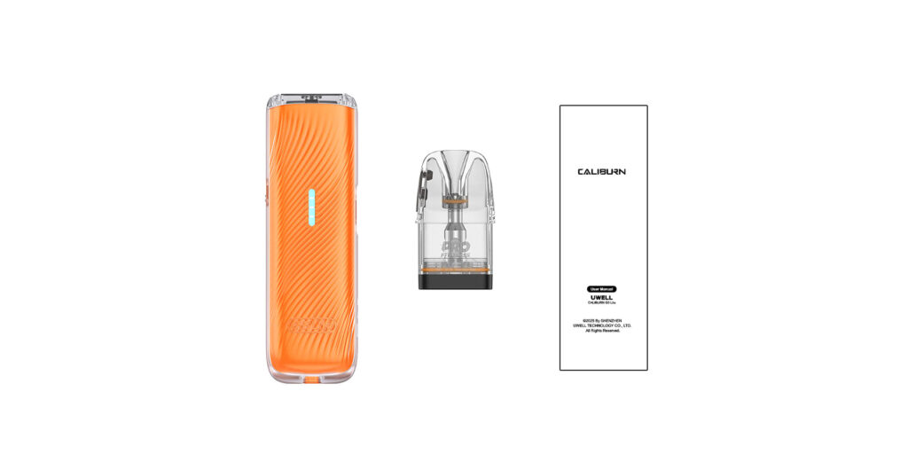 Uwell Caliburn G5 Lite Pod System package contents