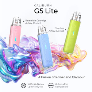 Uwell Caliburn G5 Lite Pod System features