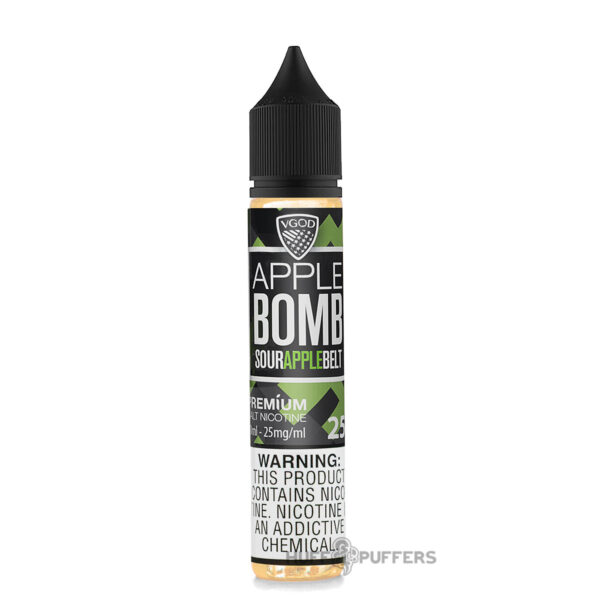 VGOD-salt-nic-Apple-Bomb-30ml VGOD Apple Bomb Salt Nicotine E-Juice 30mL