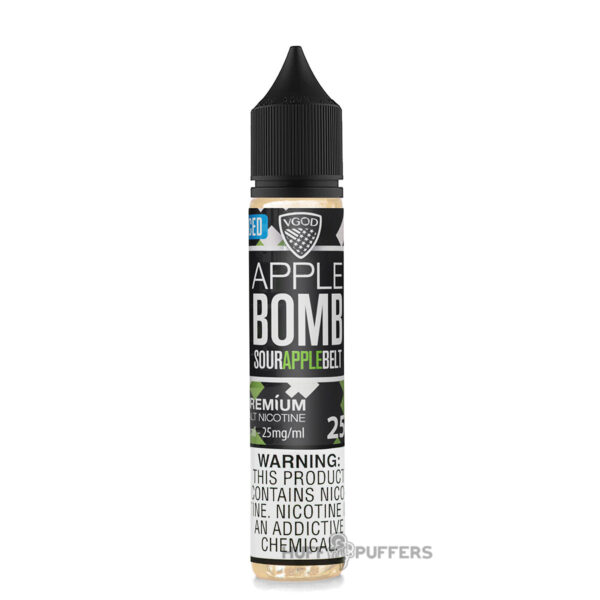 VGOD-salt-nic-Iced-Apple-Bomb-30ml VGOD Apple Bomb Salt Nicotine E-Juice 30mL