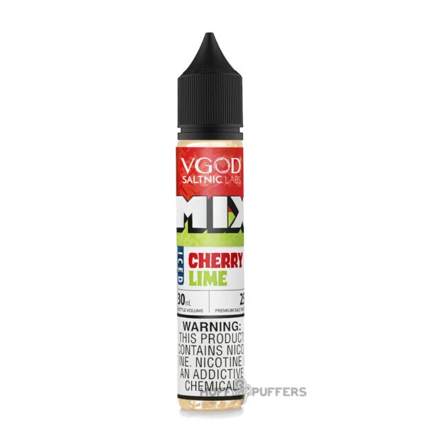 VGOD-salt-nic-Iced-Cherry-Lime-30ml VGOD Salt Nic Mix Iced Cherry Lime 30ml