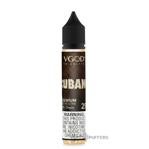 VGOD-salt-nic-cubano-30ml VGOD Cubano Salt Nicotine E-Juice 30mL