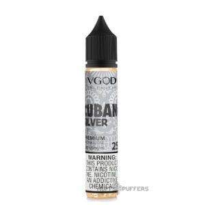 VGOD-salt-nic-cubano-silver-30ml VGOD Cubano Silver Salt Nicotine E-Juice 30mL