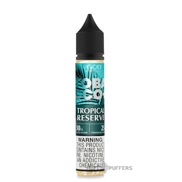 VGOD-salt-nic-tobacco-plus-tropical-reserve-30ml VGOD Tobacco Plus Tropical Reserve Salt Nicotine E-Juice 30mL