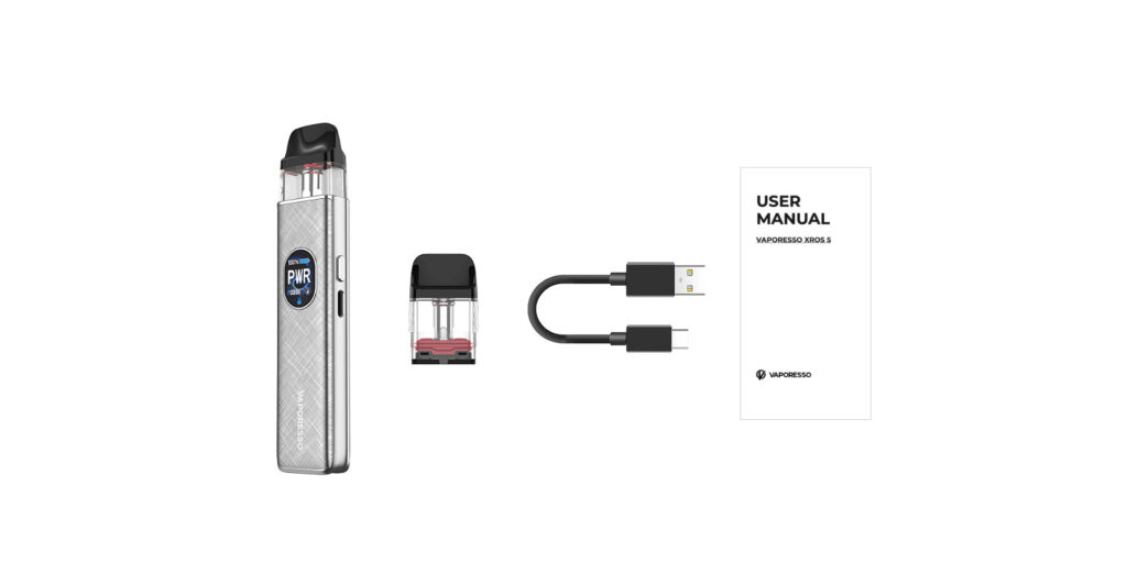 Vaporesso XROS Pod System package contents