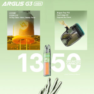 Voopoo Argus G3 Mini Pod System features