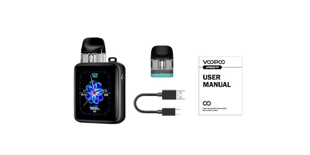 Voopoo Argus P3 Pod System package contents