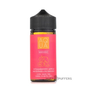 aqua e-juice mango 100ml bottle