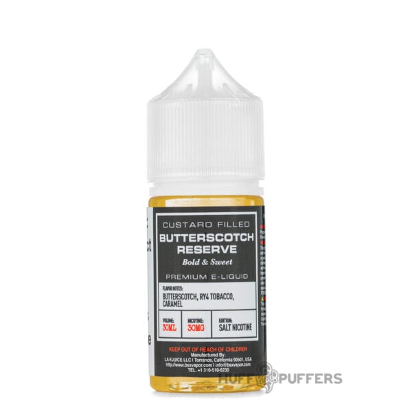 butterscotch tobacco peanutbutter  Freeman Vape Sweet Butterscotch Butterscotch Reserve - BSX Salt