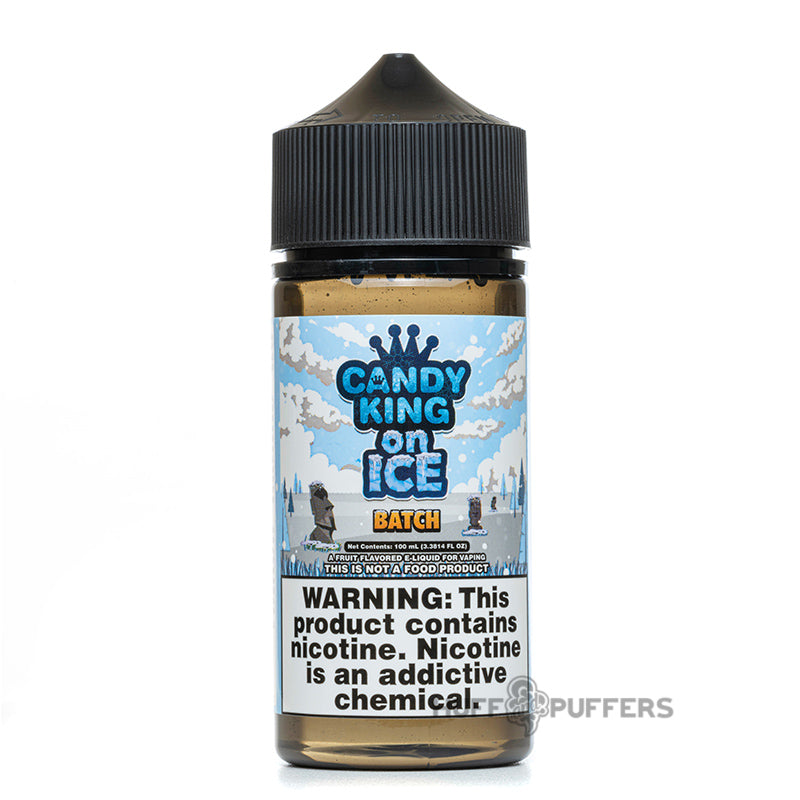 candy vape flavors King On Ice Batch E-Juice 100mL – $13.99 Select Flavor ::Strawberry Peach Lemon flum Mint 0° Nic Salt
