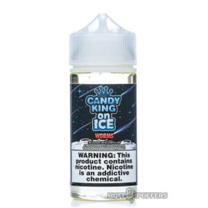 candy-king-on-ice-worms worms ice 100ml e-juice bottle by candy king