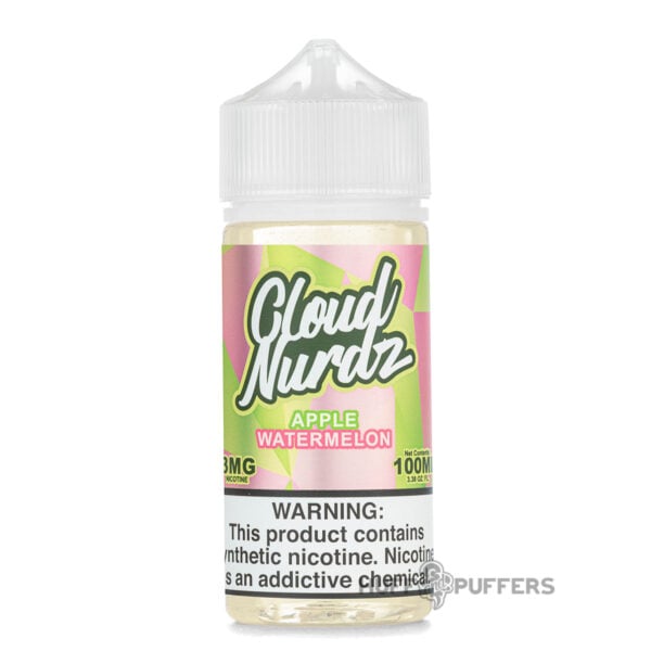 cloud-nurdz-apple-watermelon-100ml Cloud Nurdz Apple Watermelon 100ml e-juice bottle