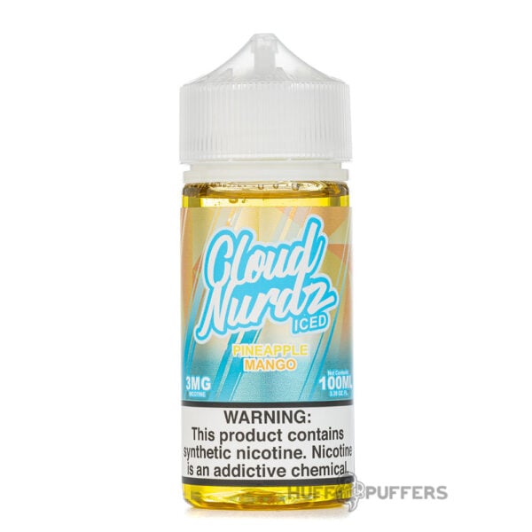 cloud-nurdz-iced-pineapple-mango-e-juice cloud nurdz iced pineapple mango e-juice 100ml
