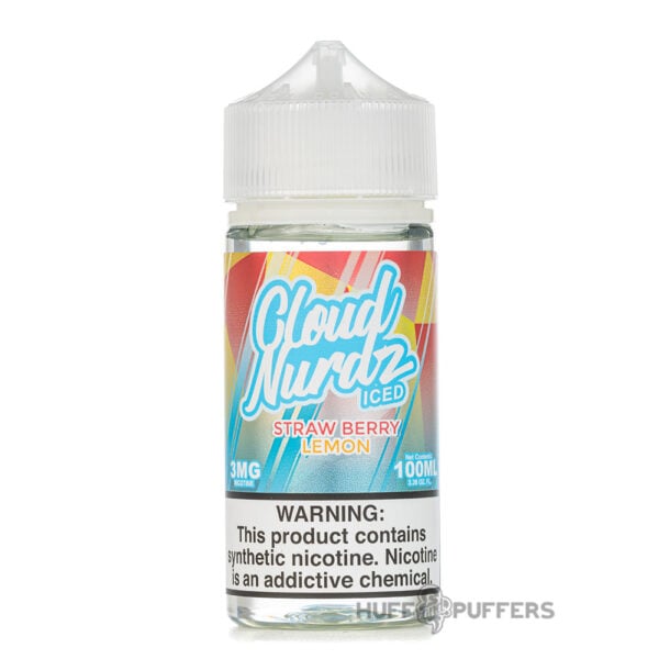 cloud-nurdz-iced-strawberry-lemon-e-juice cloud nurdz iced strawberry lemon e-juice 100ml