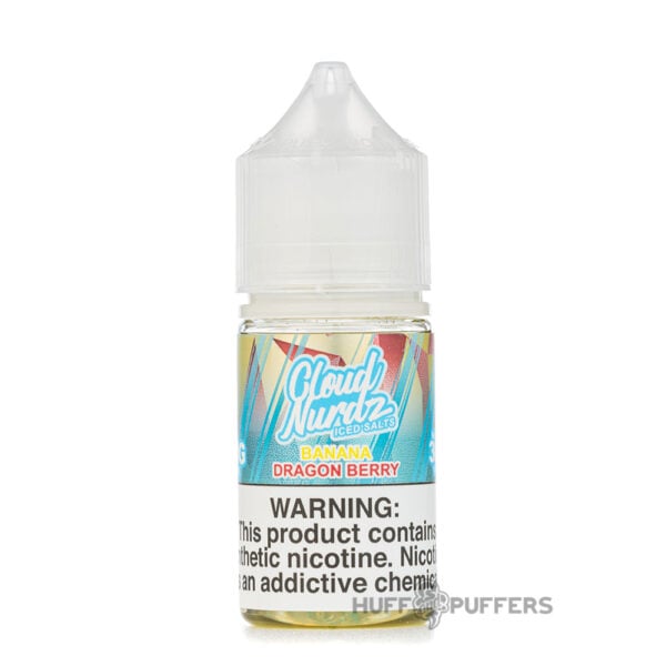 cloud-nurdz-salt-iced-banana-dragon-berry cloud nurdz salt iced banana dragon berry e-juice 30ml